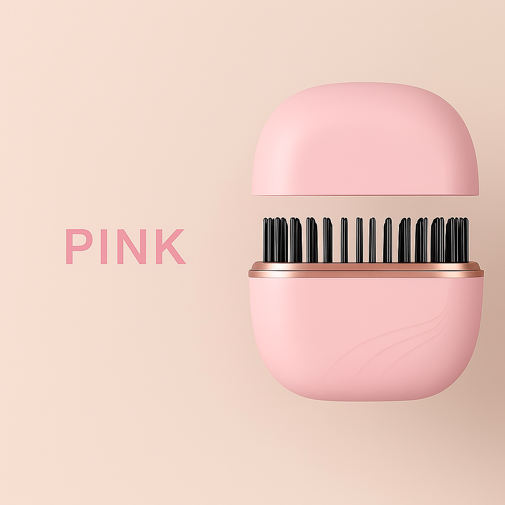 LyssaPod™ – Pettine Lisciante Portatile 2-in-1 | Capelli Lisci Ovunque